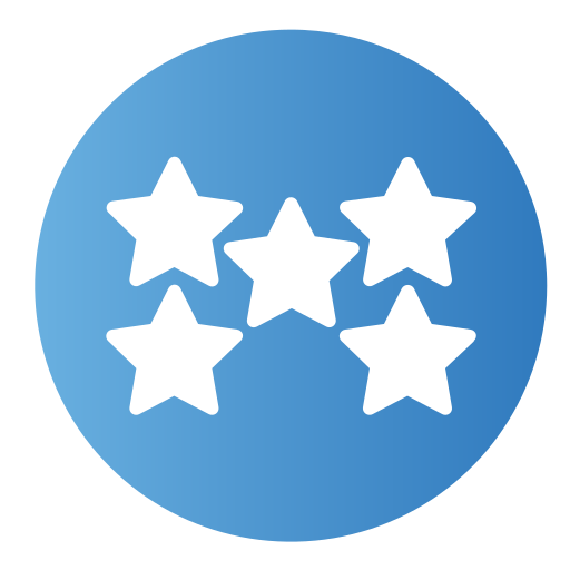 Star Generic Flat Gradient Icon