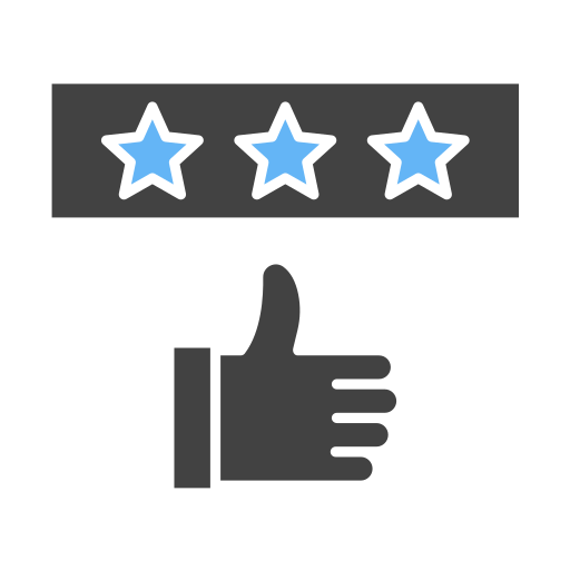 buena reseña icono gratis