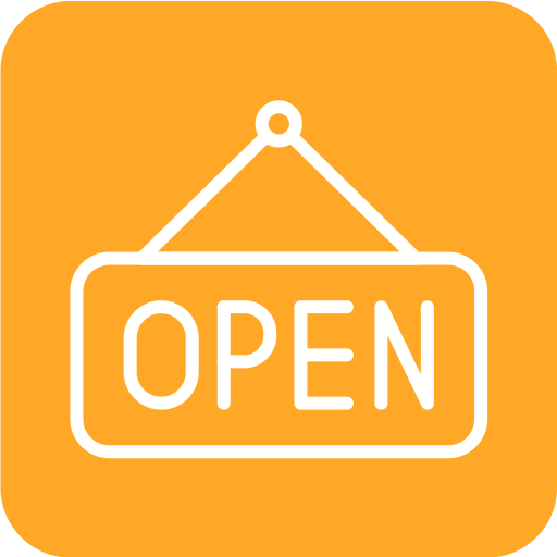 Open sign Generic Square icon