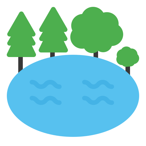 Lake Generic Flat Icon