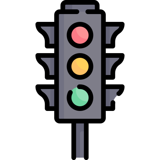 Traffic lights Special Lineal color icon