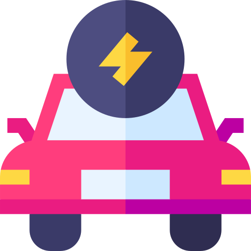 Электромобиль бесплатно иконка