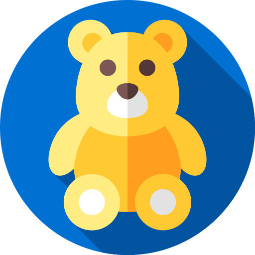 oso de peluche icono gratis