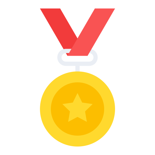 Medal Good Ware Flat icon