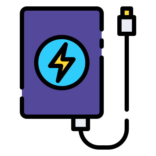Power bank free icon