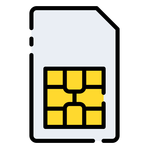 Sim card - free icon