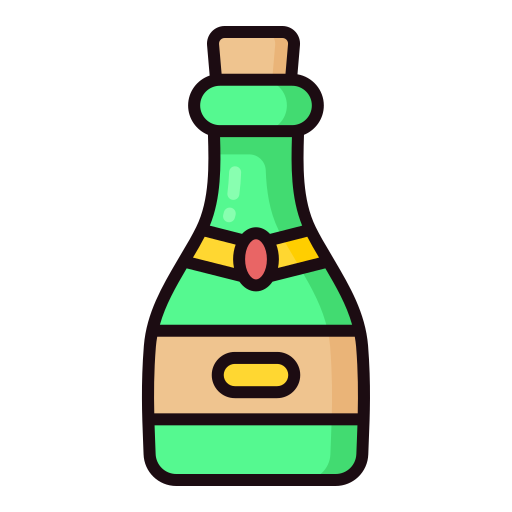 Champagne Generic Outline Color icon