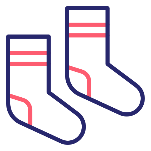 chaussettes Icône gratuit chaussettes Icône gratuit