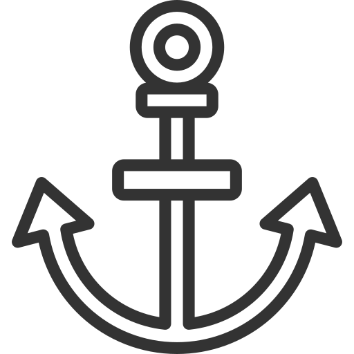 Anchor free icon