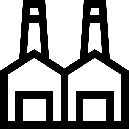 fábrica grátis ícone