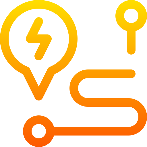 distancia icono gratis