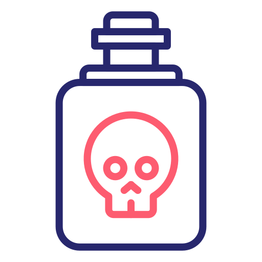 Poisonous Generic Outline Color icon