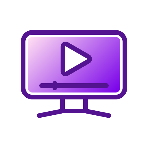 reproductor de video icono gratis