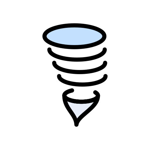 ouragan Icône gratuit