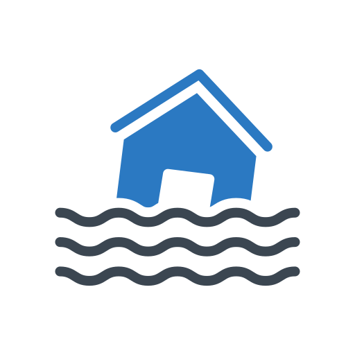 Flood Generic Blue icon