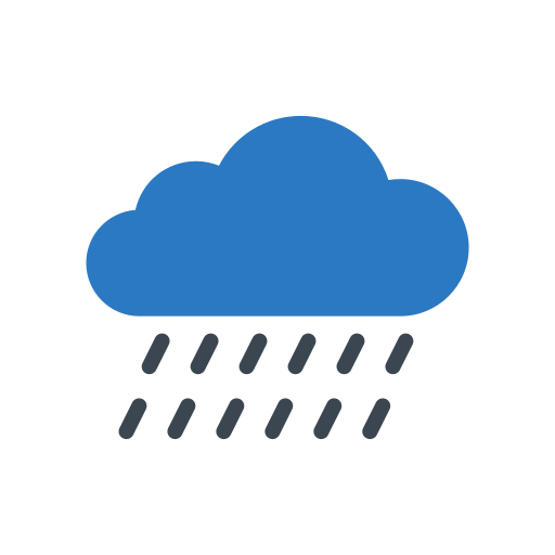 Rain Generic Blue icon