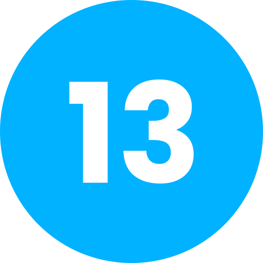 13