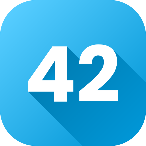 42 icono gratis