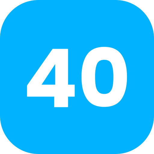 40 grátis ícone 40 grátis ícone