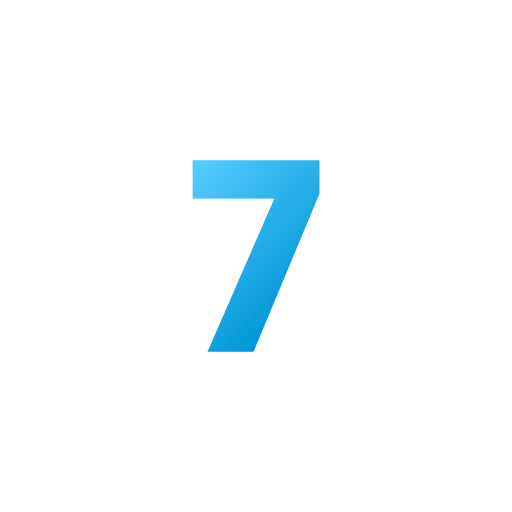 nummer 7 kostenlos Icon