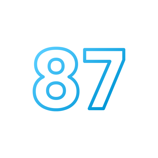 87 Icône gratuit 87 Icône gratuit