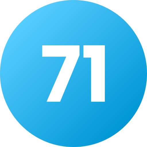71 Icône gratuit 71 Icône gratuit