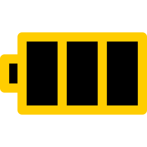 Battery level free icon Battery level free icon