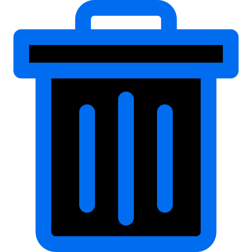 contenedor de basura icono gratis