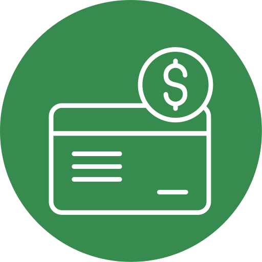 Credit card Generic Circular icon