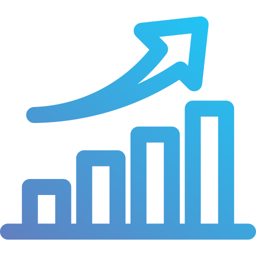 crecimiento icono gratis