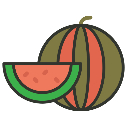 melon Icône gratuit melon Icône gratuit