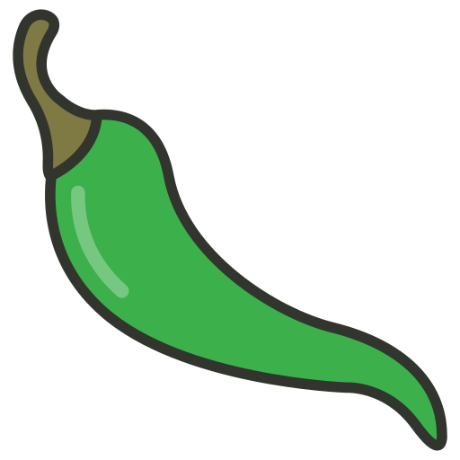 Chili pepper Generic Outline Color icon