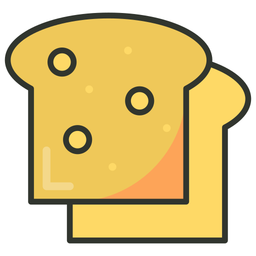 Toast Generic Outline Color icon