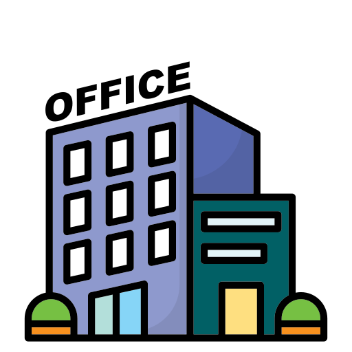 Office center - Free buildings icons