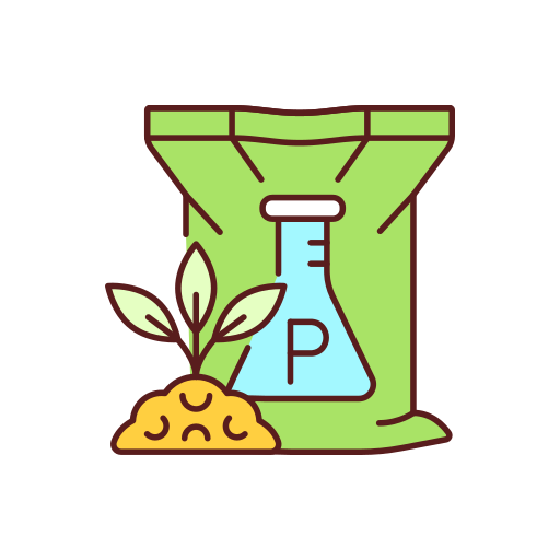 Phosphorus Free Farming And Gardening Icons