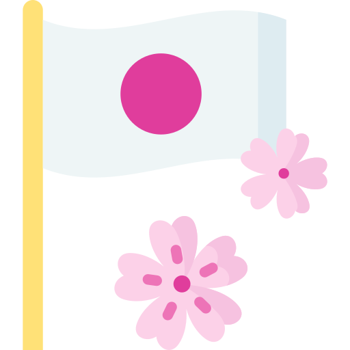 bandera de japon icono gratis