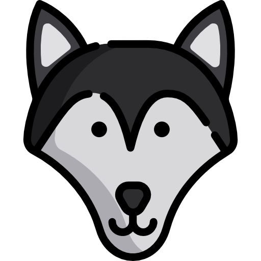 Siberian husky - Free animals icons