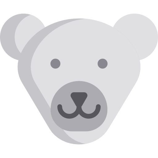 oso polar icono gratis