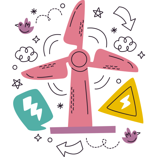 Énergie gratuit sticker