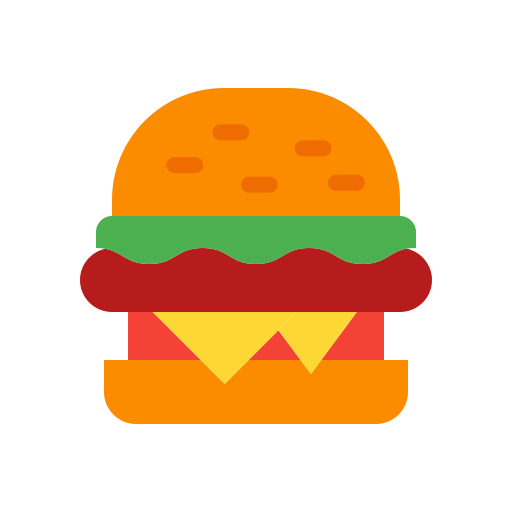 Hamburger Generic Flat icon