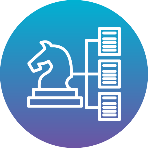Бизнес стратегия бесплатно иконка
