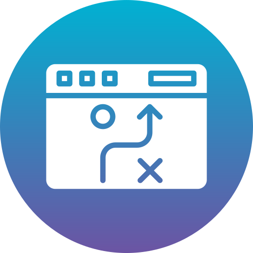 Бизнес стратегия бесплатно иконка