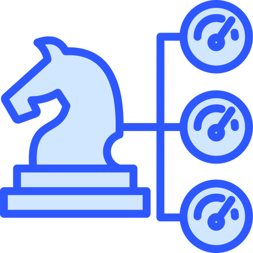 estrategia de negocios icono gratis