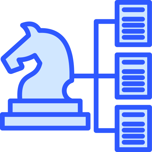 estrategia de negocios icono gratis