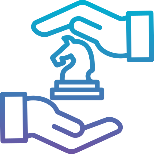 estrategia de negocios icono gratis