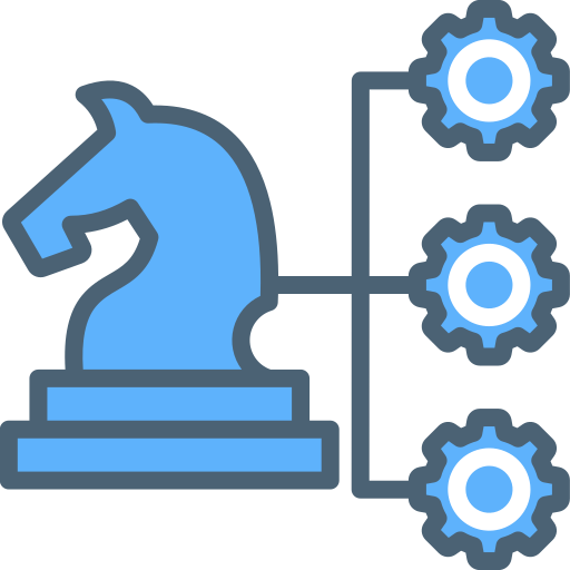사업 전략 무료 아이콘