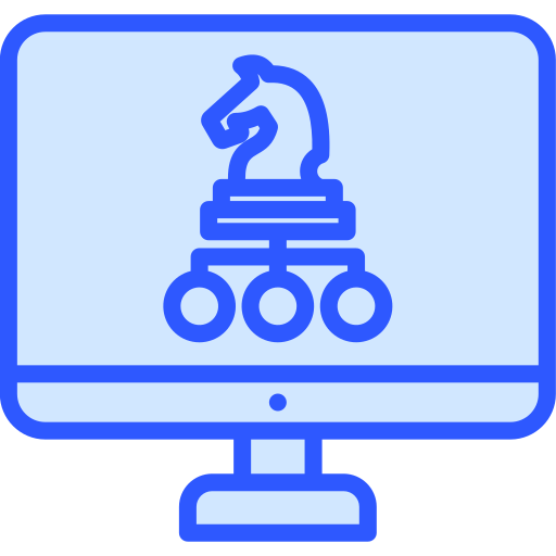 estrategia de negocios icono gratis