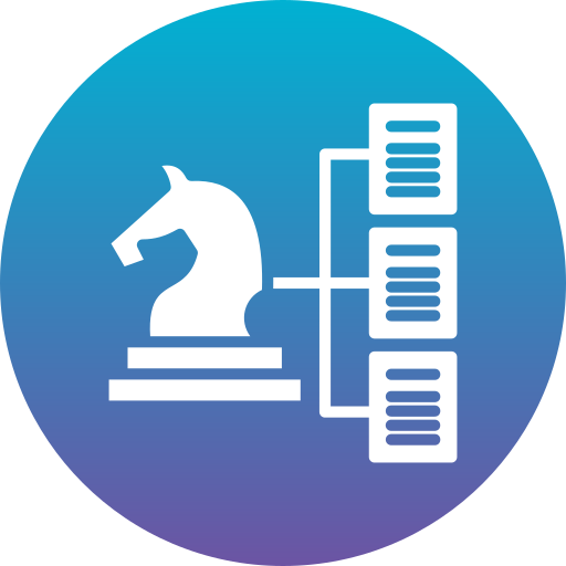 Бизнес стратегия бесплатно иконка