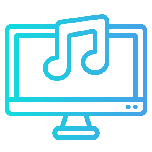 Music Generic Gradient icon