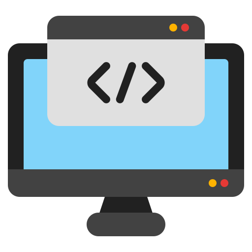 Coding Generic Flat icon